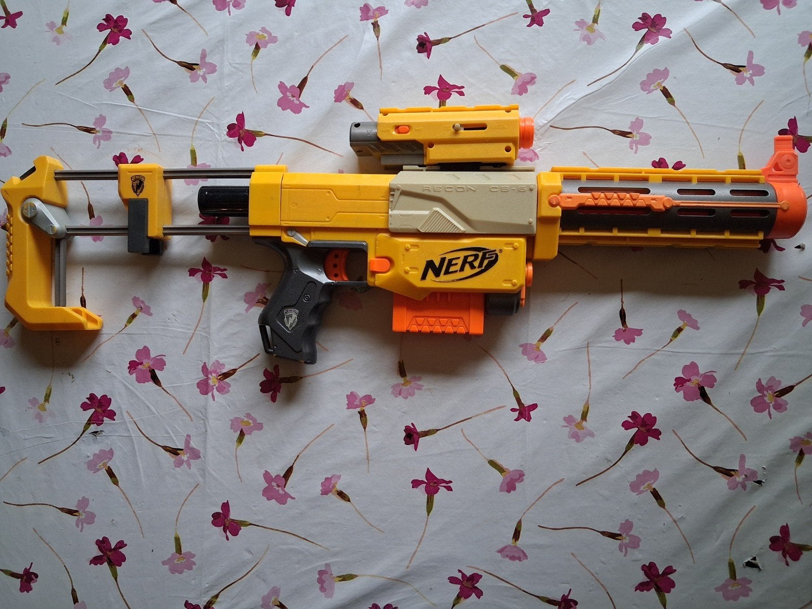 Nerf N-Strike Recon CS-6, Ophalen of Verzenden, Zo goed als nieuw