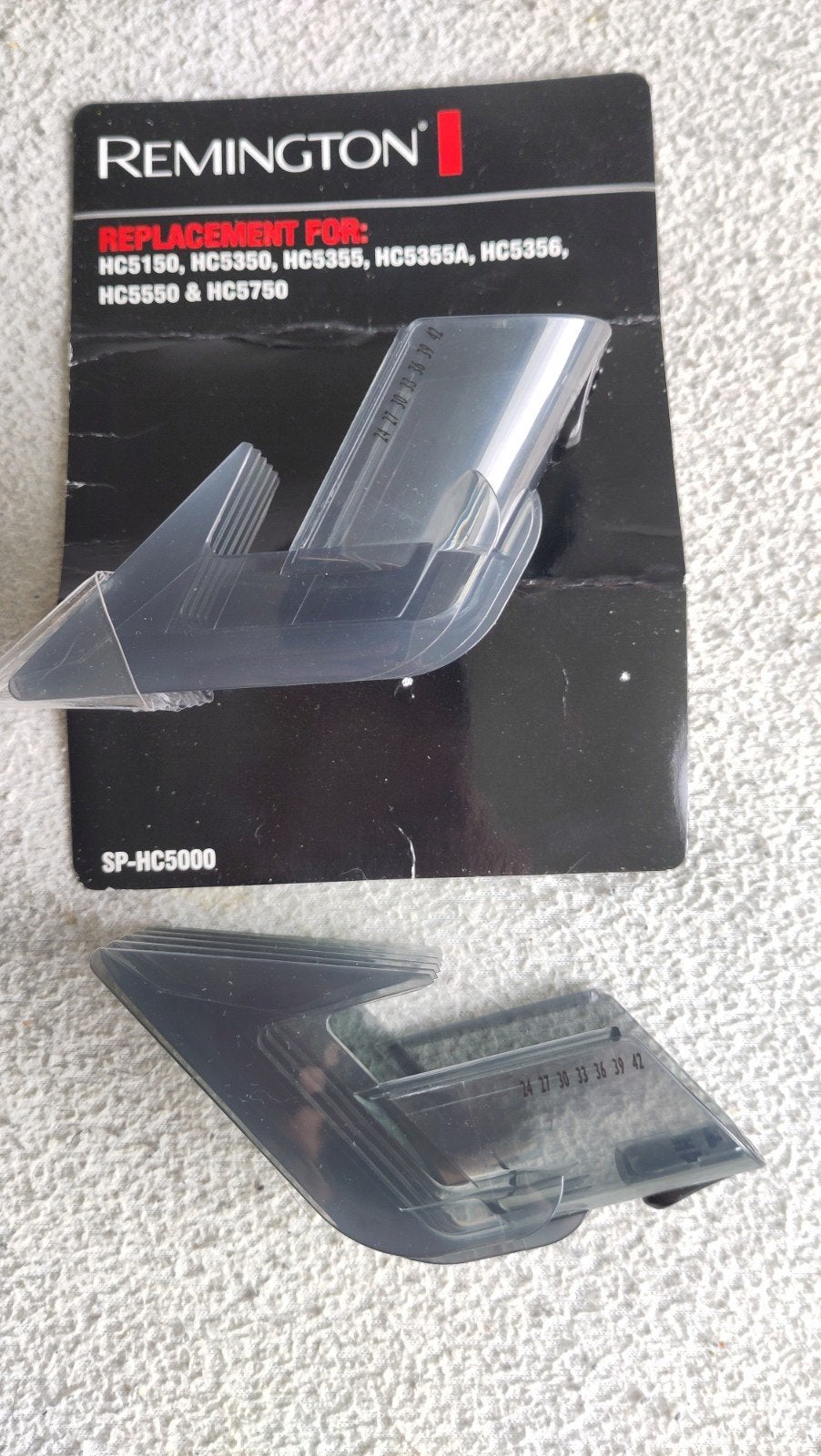Remington opzetkammen HC5000 serie - 2 stuks, ongebruikt, Ophalen of Verzenden, Nieuw, Scheren en Epileren