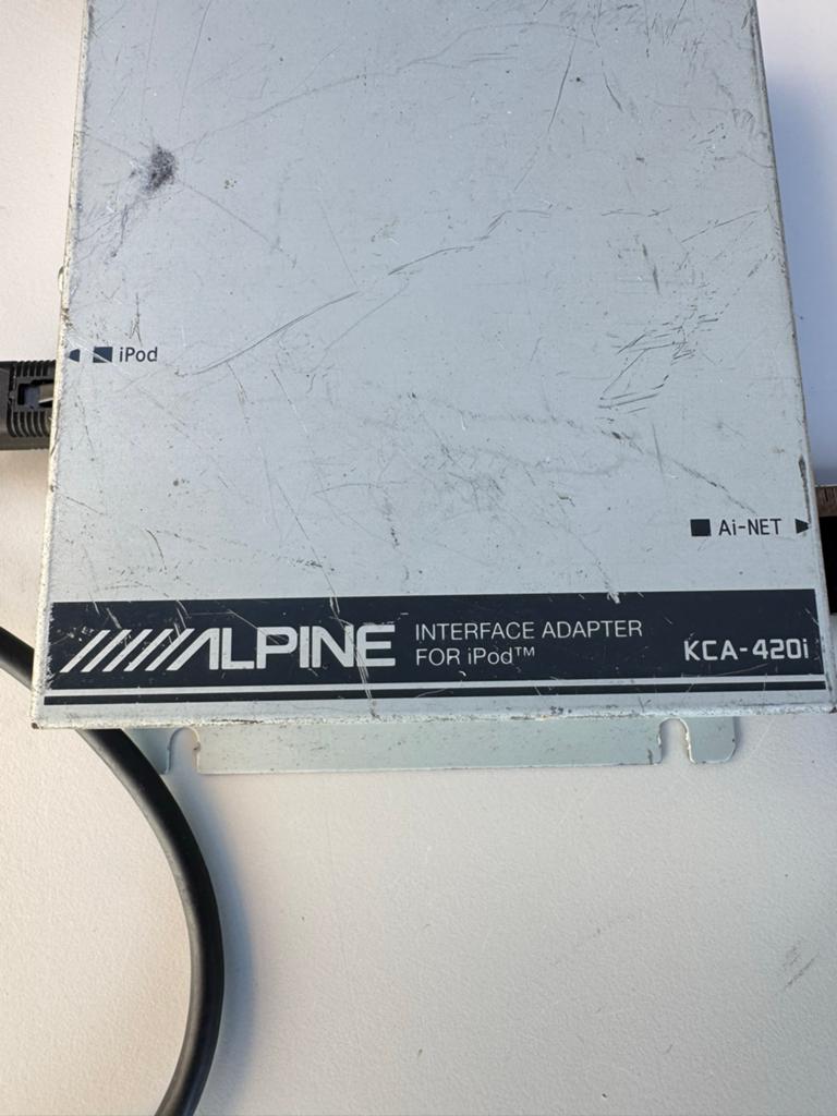 Alpine KCA-420i iPod Interface Adapter-Alpine ipod kabel, Ophalen of Verzenden, Gebruikt