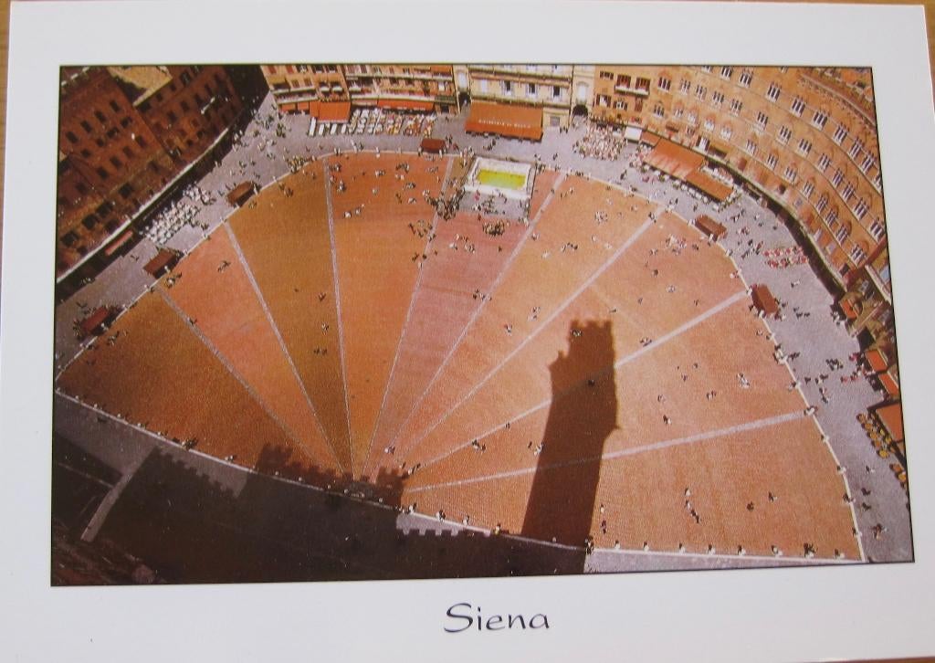 Siena - Piazza del Campo - nieuwe ansichtkaart, Verzenden, 1980 tot heden, Ongelopen, Italië