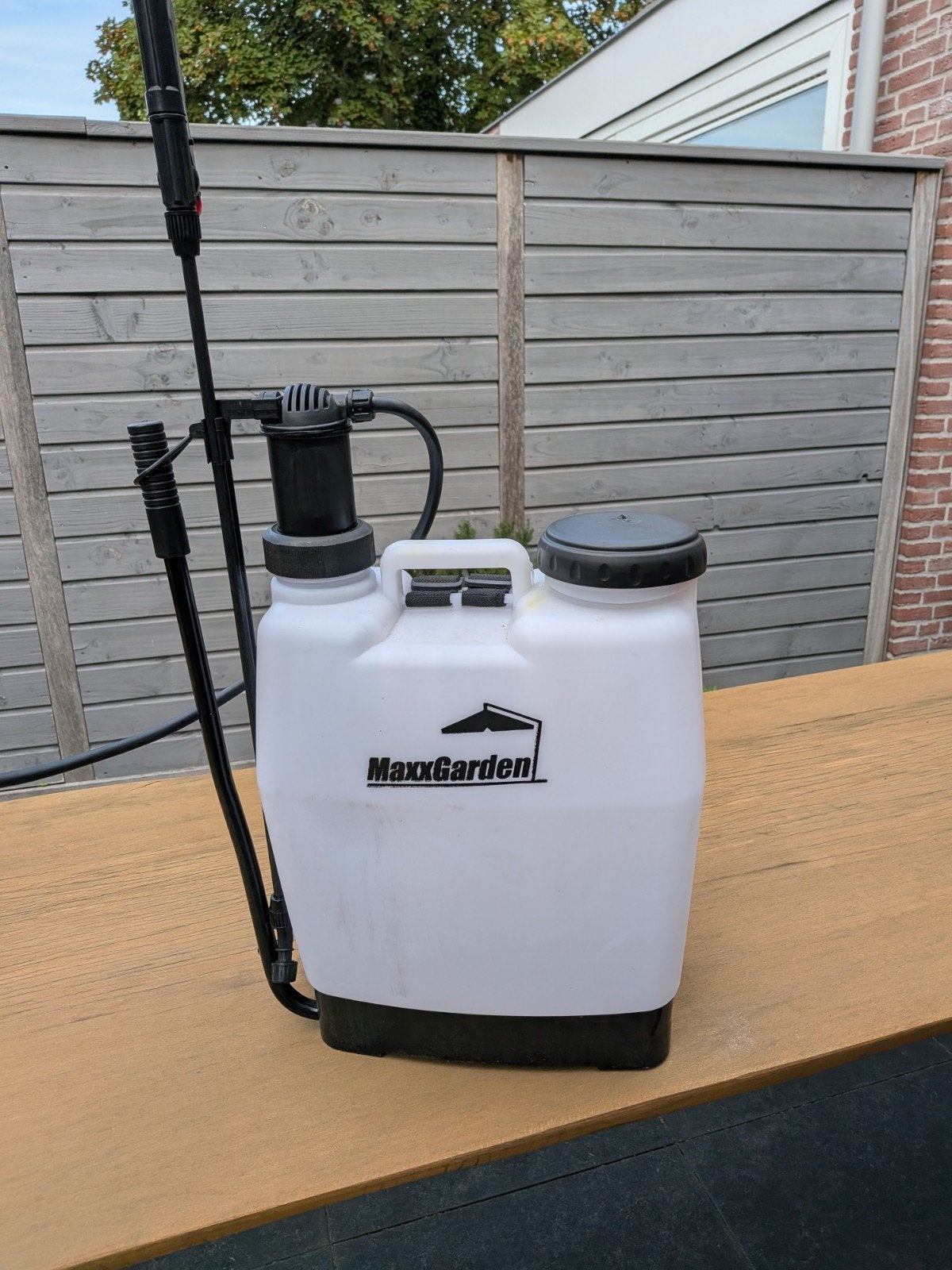 Rugspuit maxxgarden zgan, Tuin en Terras, Ophalen, Zo goed als nieuw, Onkruidbestrijding