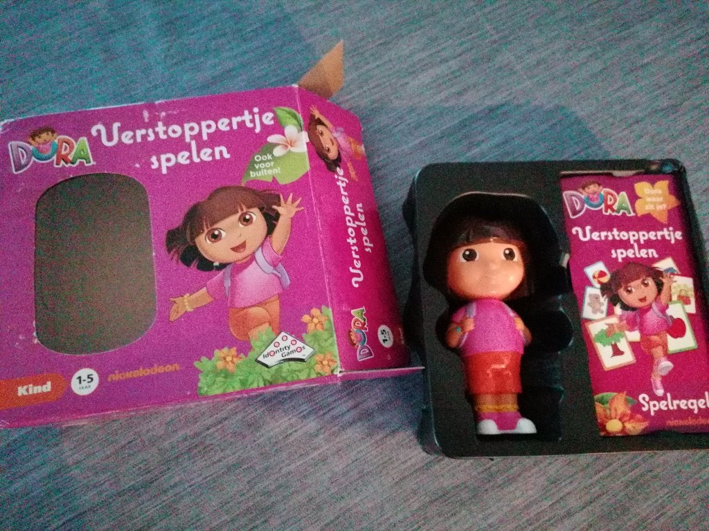Dora verstoppertje spelen  bijna gratis, Ophalen of Verzenden, Zo goed als nieuw