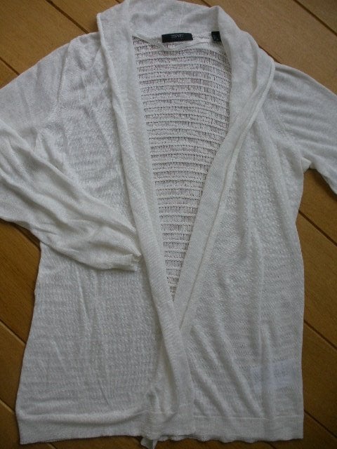 ESPRIT Collection vest wol wit linnen maat L - nieuw -, Ophalen of Verzenden, Nieuw, Maat 38/40 (M), Wit