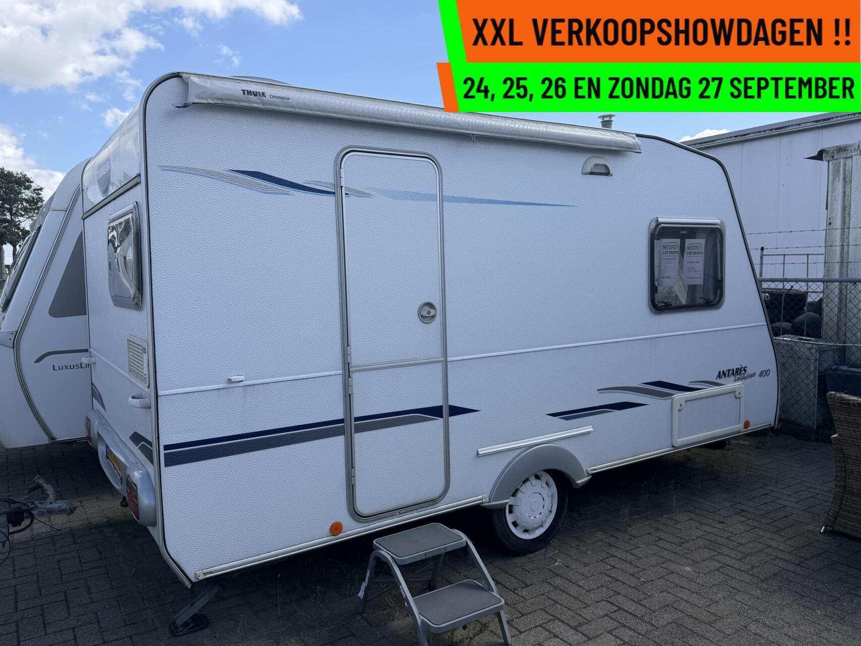 CARAVELAIR - XXL VERKOOPSHOW 24,25,26 & 27 SEPT. 10-17 UUR, Bedrijf, 750 - 1000 kg, 5 tot 6 meter, Caravelair