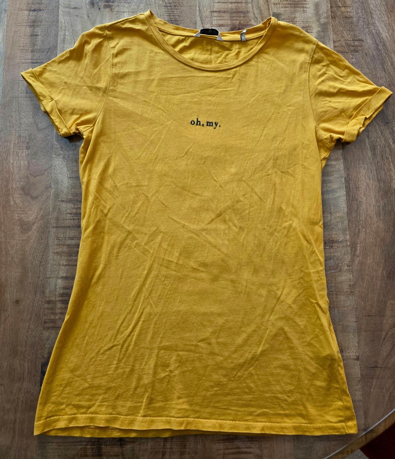 Distrikt Nørrebro T-shirt - Maat XS, Distrikt Nørrebro, Geel, Ophalen of Verzenden, Zo goed als nieuw
