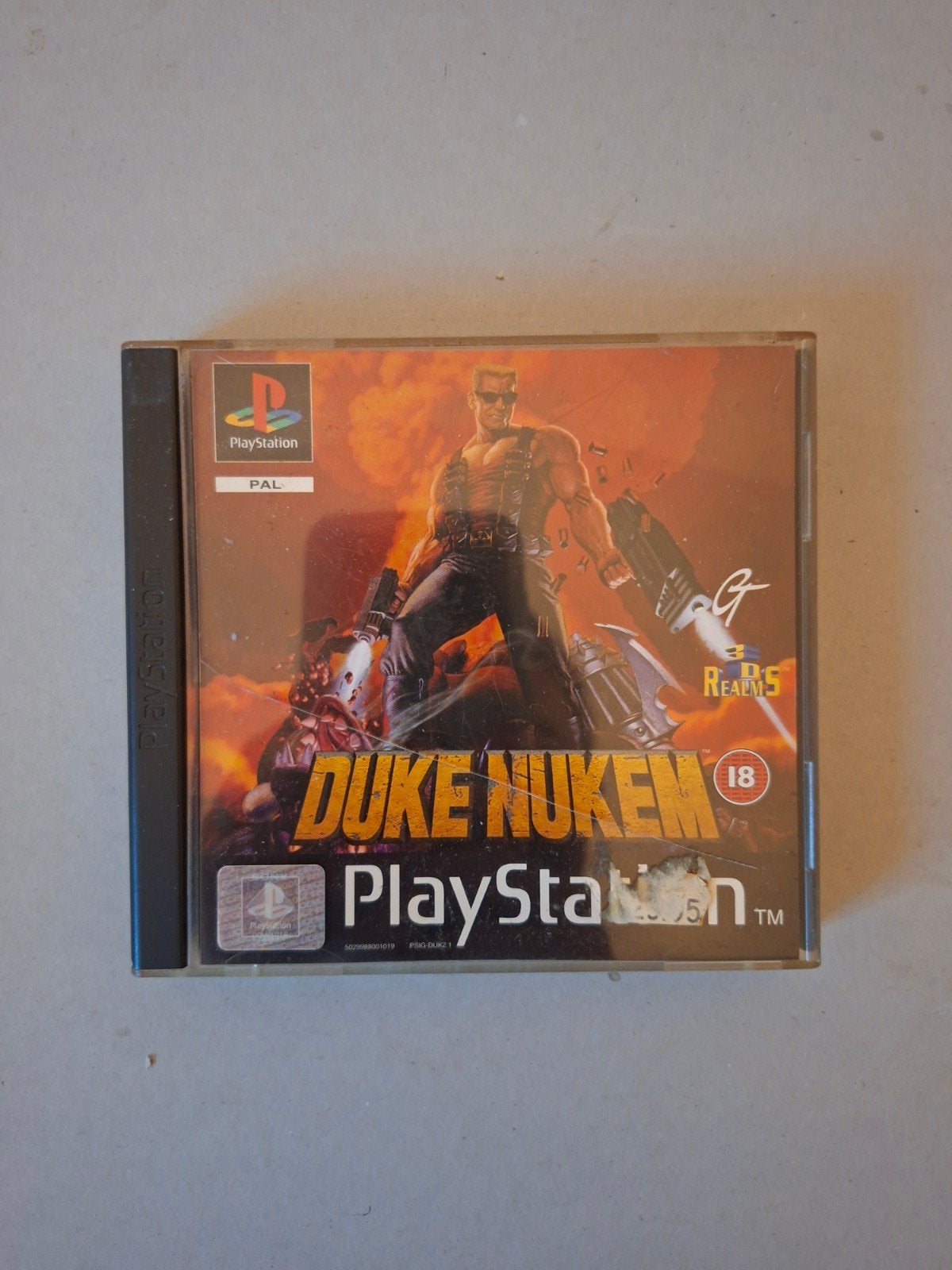 Duke Nukem - Playstation 1, Gebruikt, Vanaf 18 jaar, Vechten, 1 speler