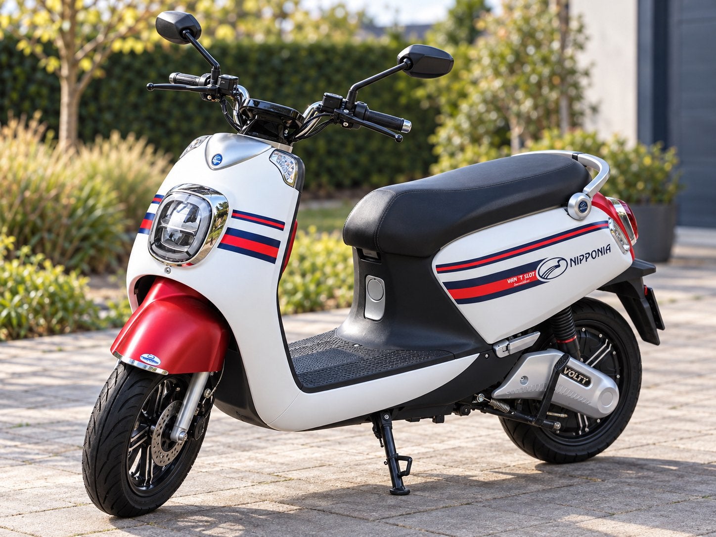 Nipponia Volty elektrische scooter | 2022 | 1.276 km, Fietsen en Brommers, Ophalen, Maximaal 45 km/u, Elektrisch, Zo goed als nieuw
