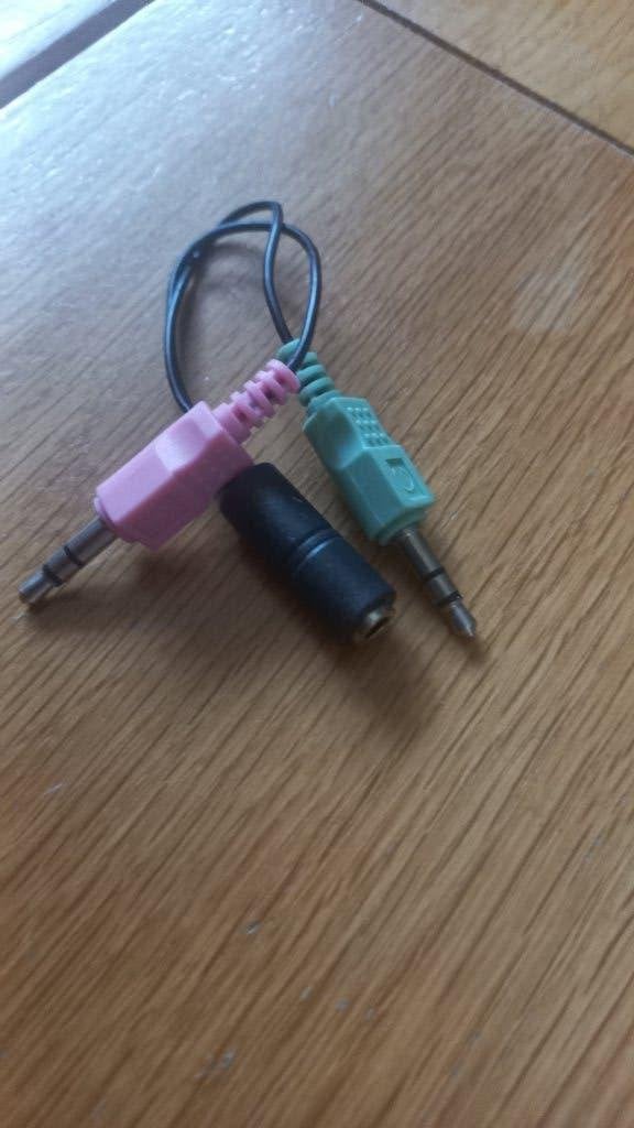 Minijack splitter, Ophalen of Verzenden, Nieuw, Minder dan 2 meter, Luidsprekerkabel