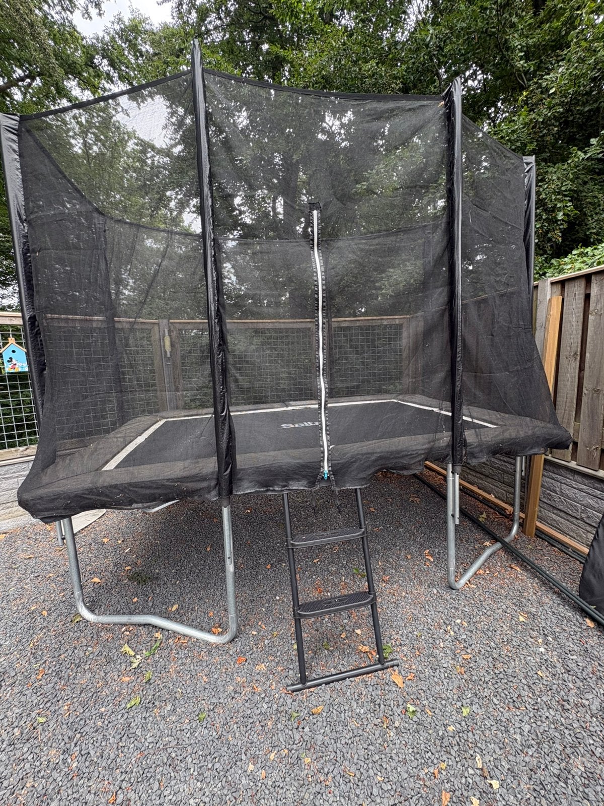 Salta Trampoline Combo 305 x 214 cm met Veiligheidsnet, Ophalen, Gebruikt