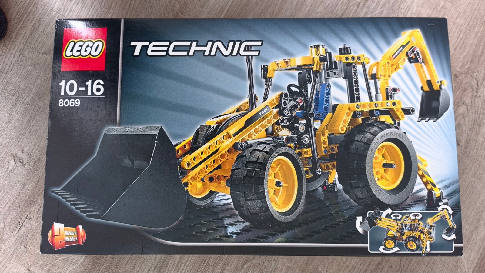 Lego Technic 8069 Graafmachine met doos en instructies, Kinderen en Baby's, Speelgoed | Duplo en Lego, Compleet, Lego, Ophalen of Verzenden