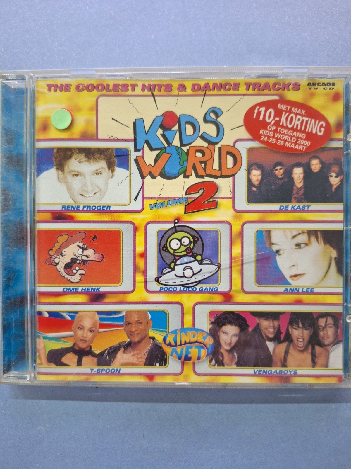 Kids World Volume 2 - De Coolste Hits & Dance Tracks CD, Gebruikt, Ophalen of Verzenden, Verzamelalbum, 3 tot 5 jaar