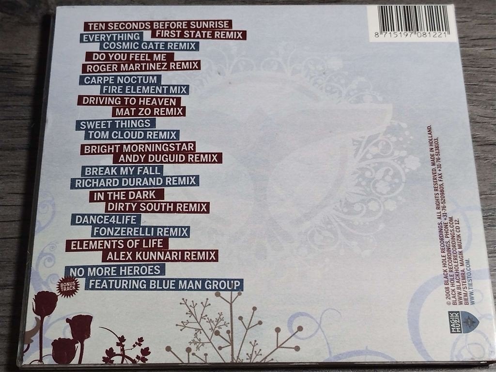 Tiësto ‎– Elements Of Life Remixed [Digipack], Ophalen of Verzenden, Zo goed als nieuw, Disco