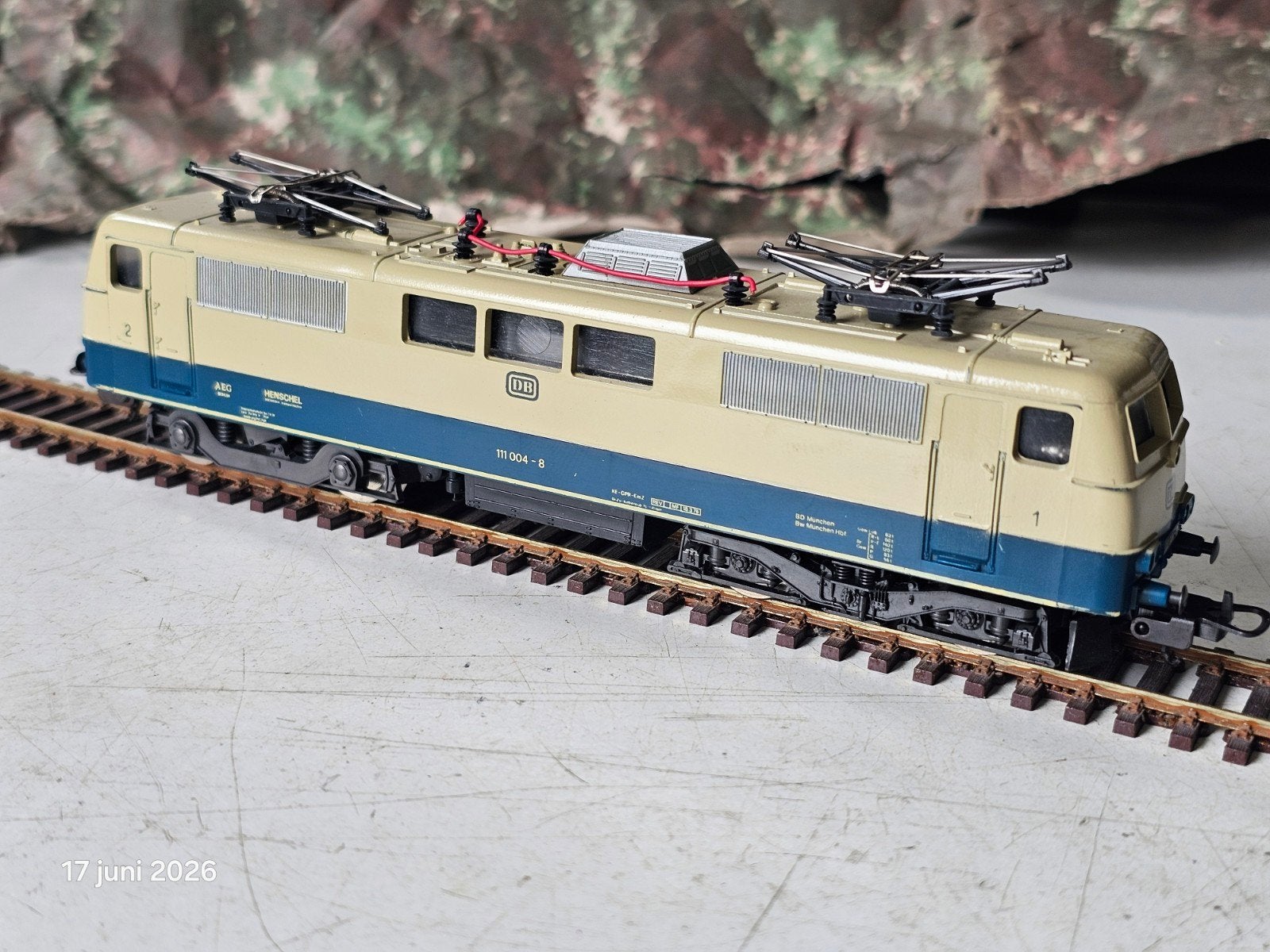 Lima E-111 locomotief modeltrein, Ophalen of Verzenden, Gebruikt, Locomotief, Lima