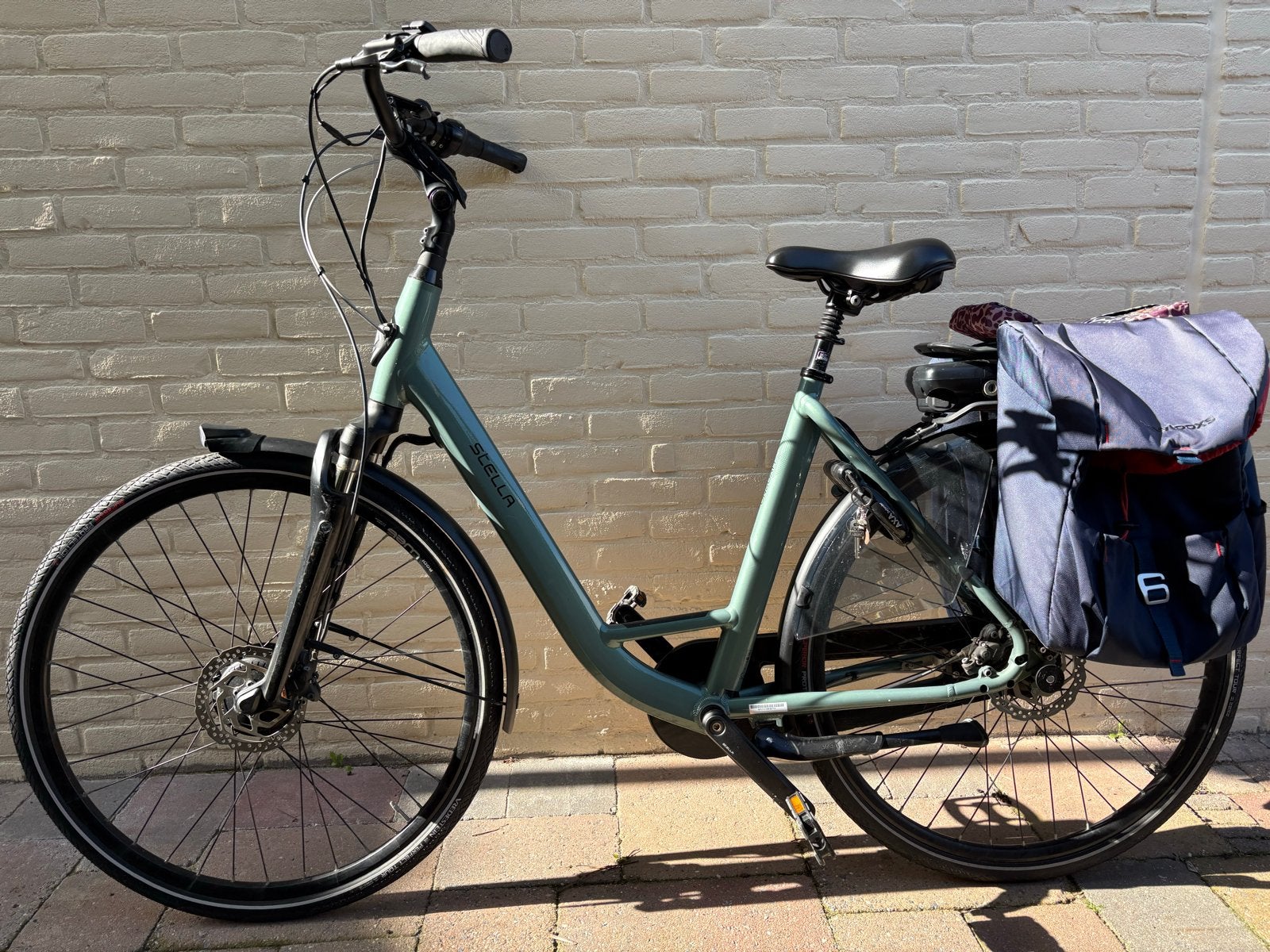 Stella Livorno Pearl Green E-bike, Ophalen of Verzenden, Zo goed als nieuw, 50 km per accu of meer, Overige merken