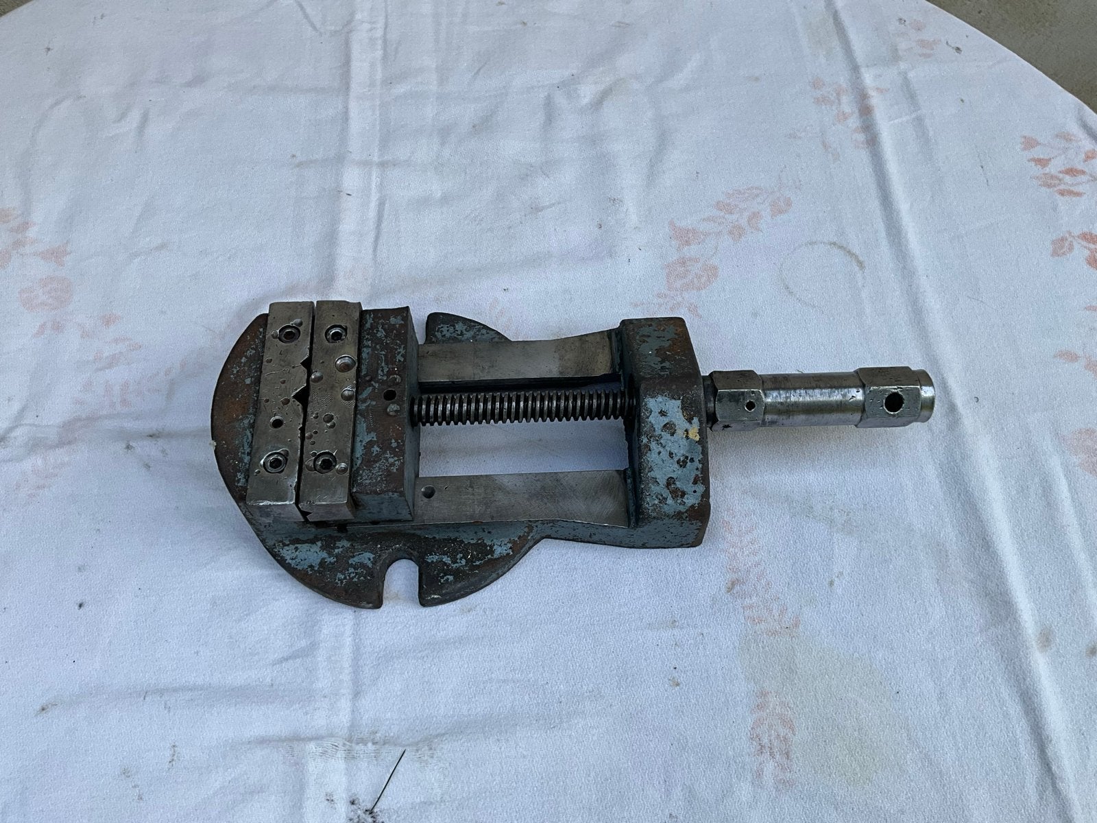 Degelijke gebruikte machineklem, Ophalen of Verzenden, Gebruikt, Klem, Overige merken