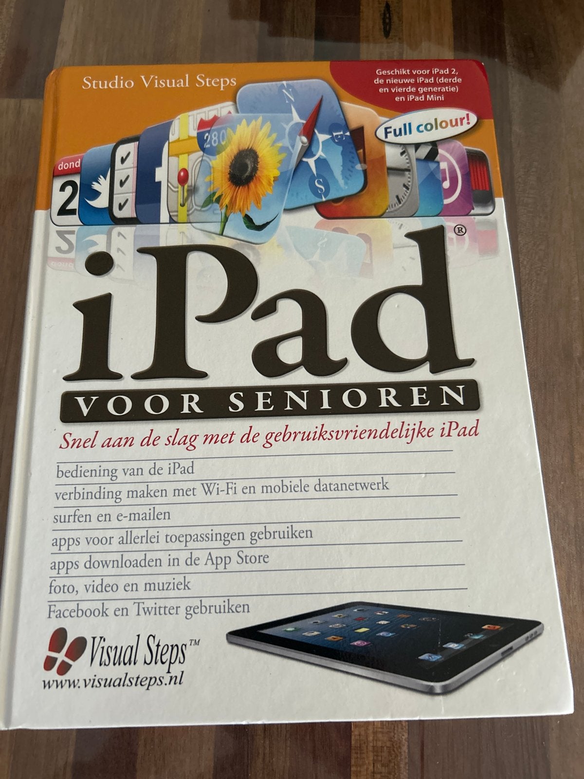 iPad voor Senioren - Studio Visual Steps, Ophalen of Verzenden, Zo goed als nieuw, Overige niveaus