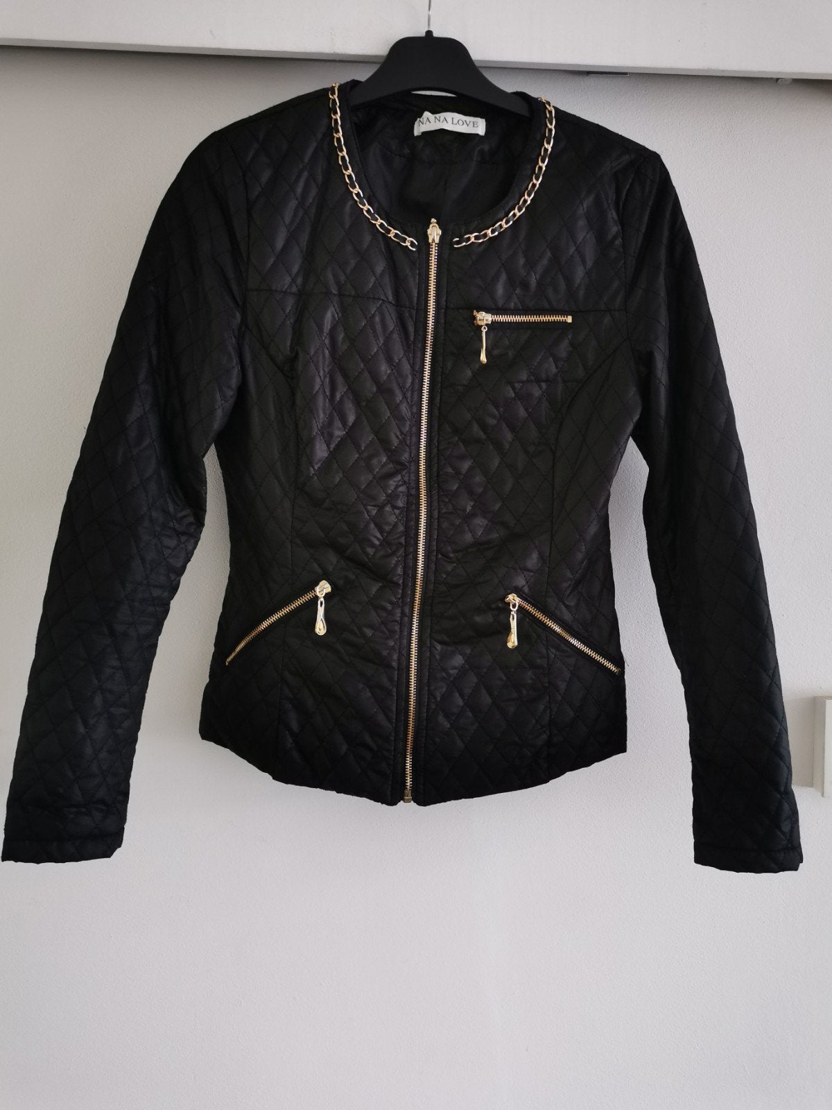 Gewatteerd jasje mt. M, Maat 38/40 (M), Verzenden, Zwart, Nieuw