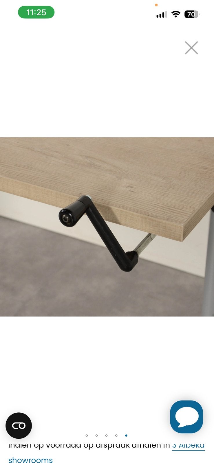 Gispen bureau, Ophalen, Gispen, Hout, Klassiek