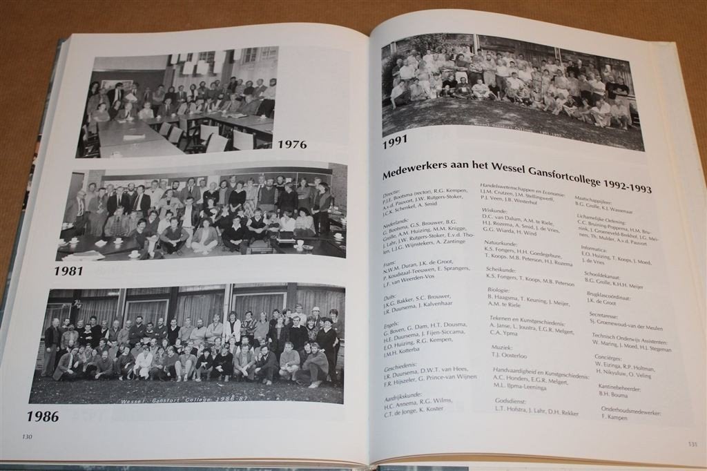 Een Beeld van een School — 75 Jaar Wessel Gansfortcollege, Ophalen of Verzenden, Zo goed als nieuw