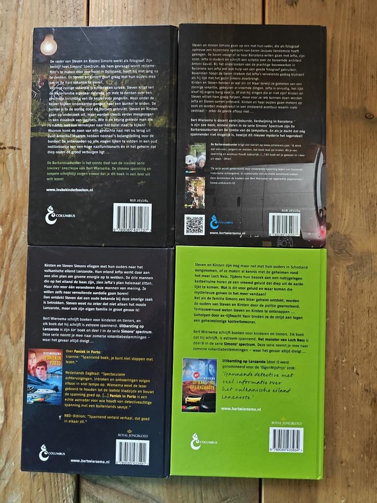 4 Delen van de serie: Simons Spectrum., Ophalen of Verzenden