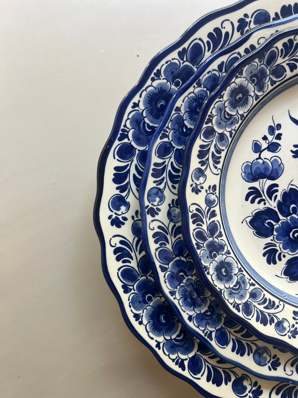 Set Delftsblauwe wandborden, Antiek en Kunst, Ophalen of Verzenden