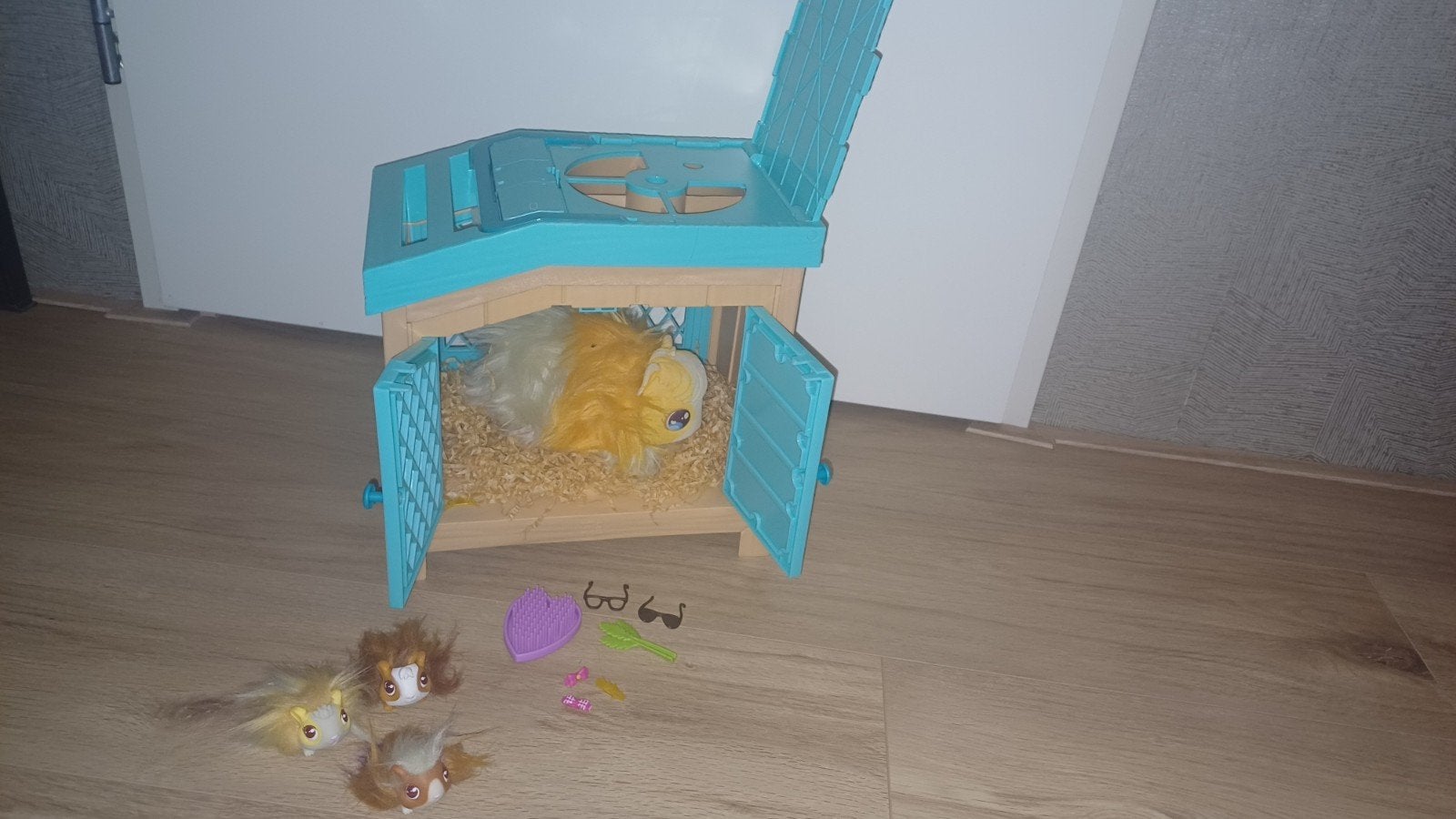 Leuke set van Little Live Pets caviahuis, Ophalen of Verzenden, Zo goed als nieuw, Jongen of Meisje