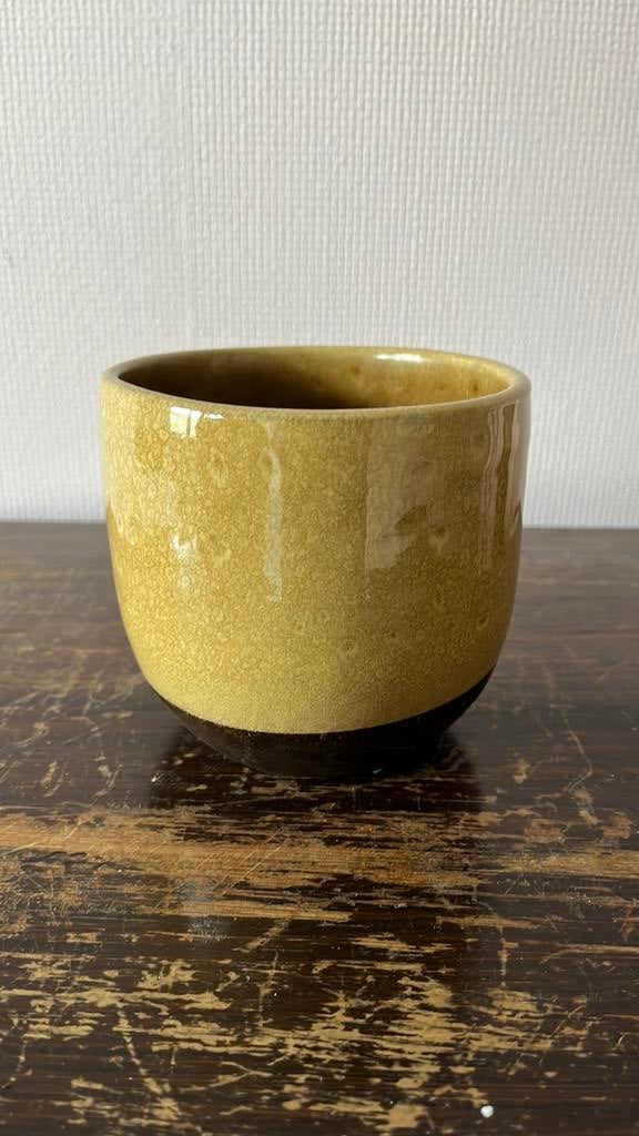 Mica bloempot Nora, 11,5cm, Ophalen, Rond, Zo goed als nieuw, Aardewerk