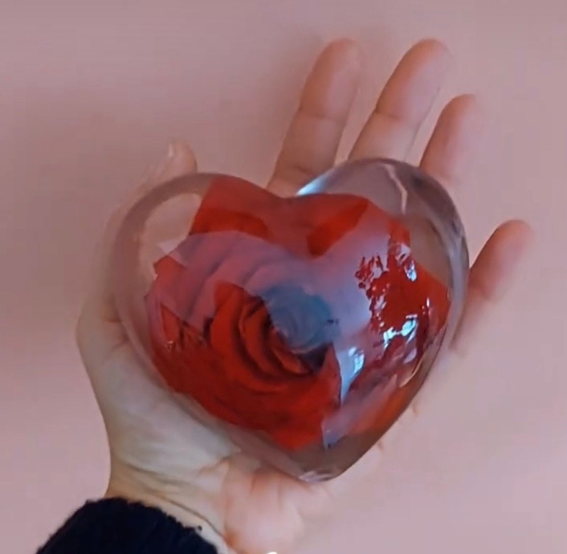 Set van 6 nieuwe siliconen hartjes mallen – resin enz, Overige thema's, Nieuw, Ophalen of Verzenden, Kunststof