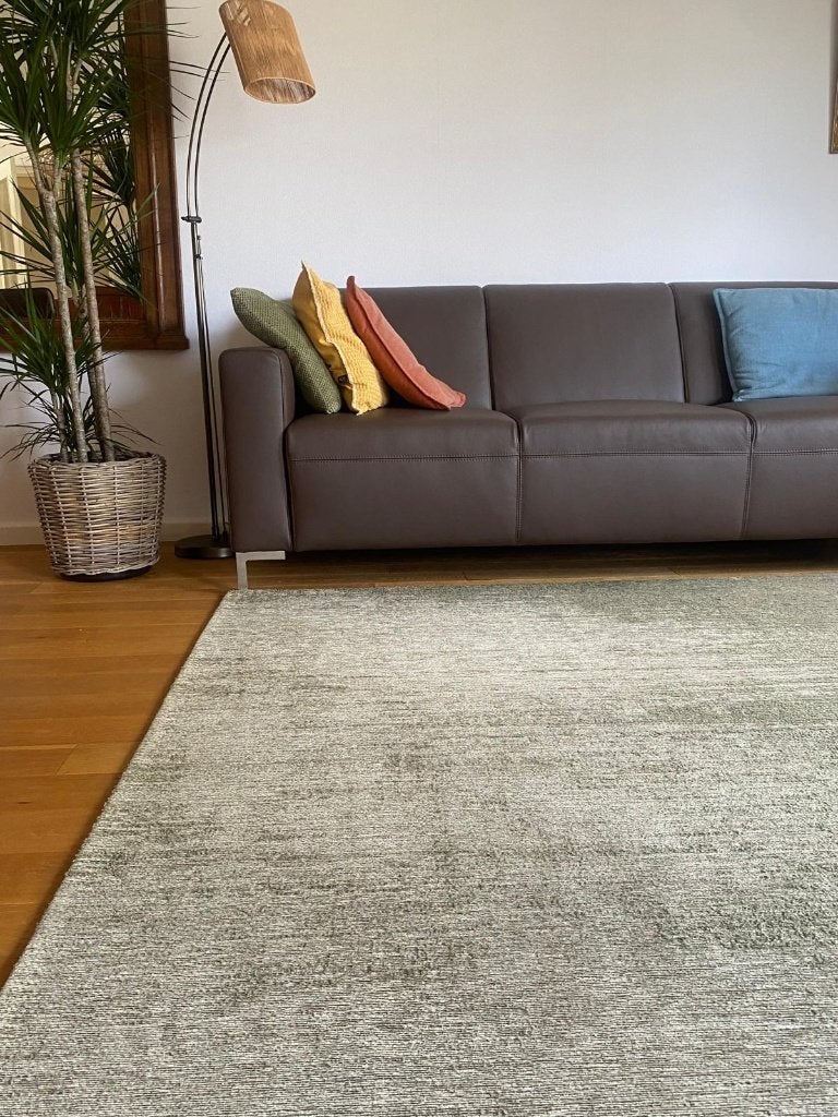 KARPET, vintage style, Montel. 300 X 200, groen gemêleerd., Huis en Inrichting, Stoffering | Tapijten en Kleden, Ophalen, Gebruikt