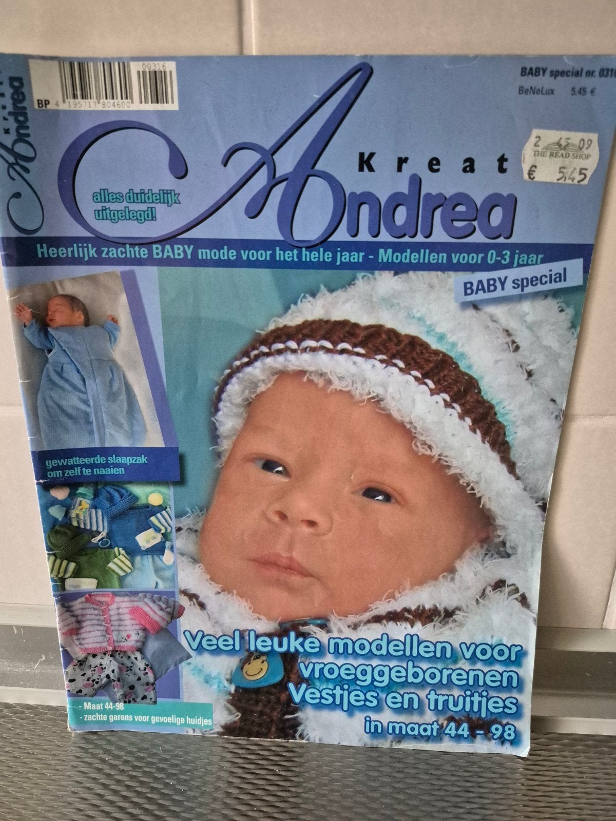 BREIEN VOOR BABY'S BOEK, Ophalen, Breien, Patroon of Boek