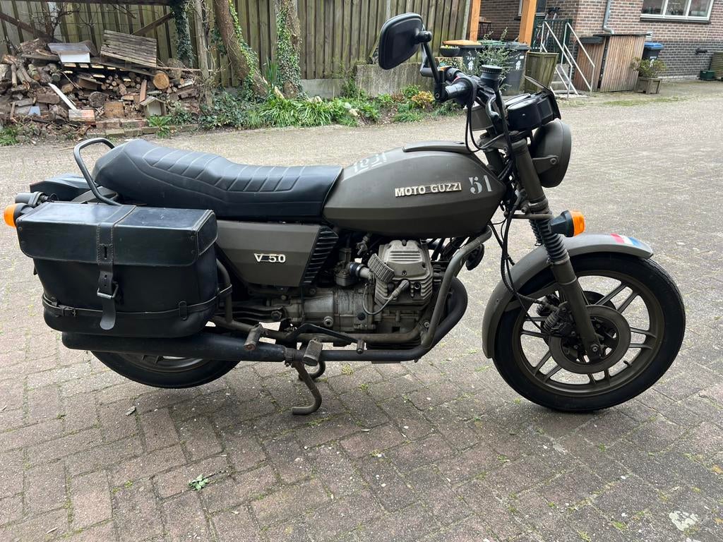 Moto Guzzi V50 Nato, Motoren, Motoren | Moto Guzzi, Particulier, Toermotor, Ophalen