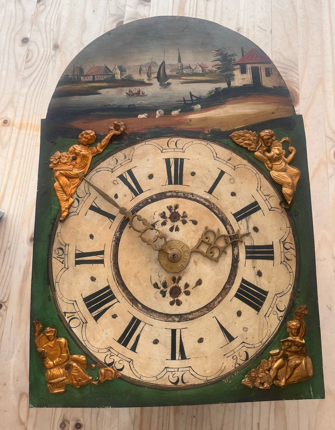 Antiek friese staartklok uurwerk, Ophalen of Verzenden