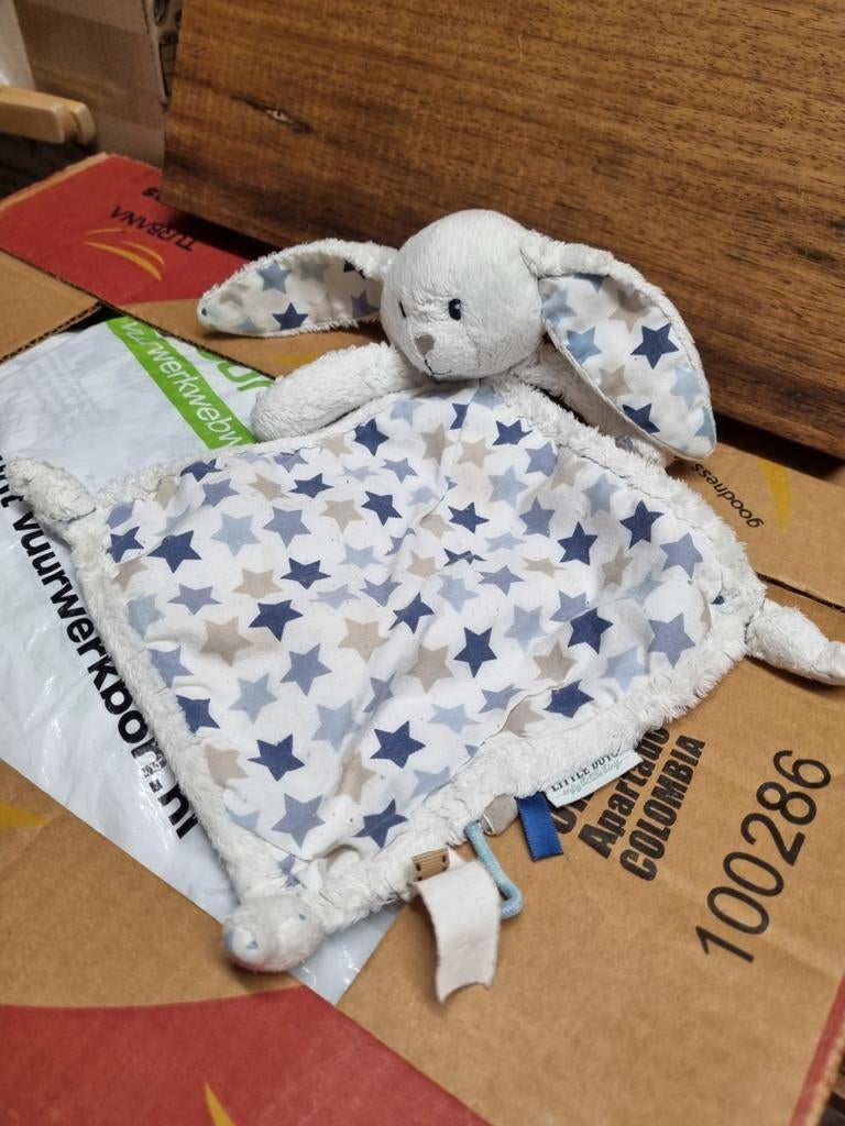 Little dutch knuffel konijn doekje nr 17, Kinderen en Baby's, Ophalen of Verzenden, Nieuw, Konijn