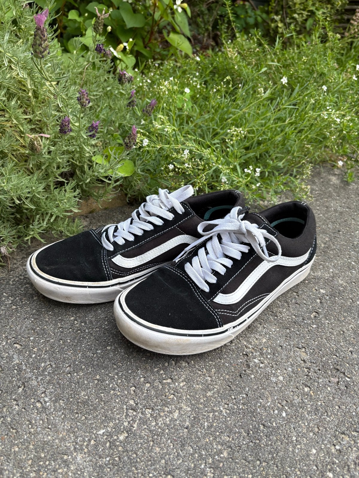 Vans Old Skool ComfyCush - Erg weinig gedragen, Ophalen of Verzenden, Zo goed als nieuw, Zwart, Sneakers of Gympen