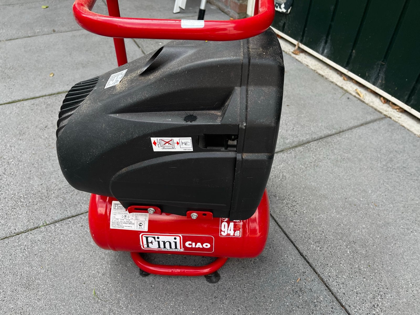 Fini Ciao 6/1850 23050 Compressor - Compact en Mobiel, Ophalen, Gebruikt, 6 tot 10 bar, Minder dan 200 liter/min