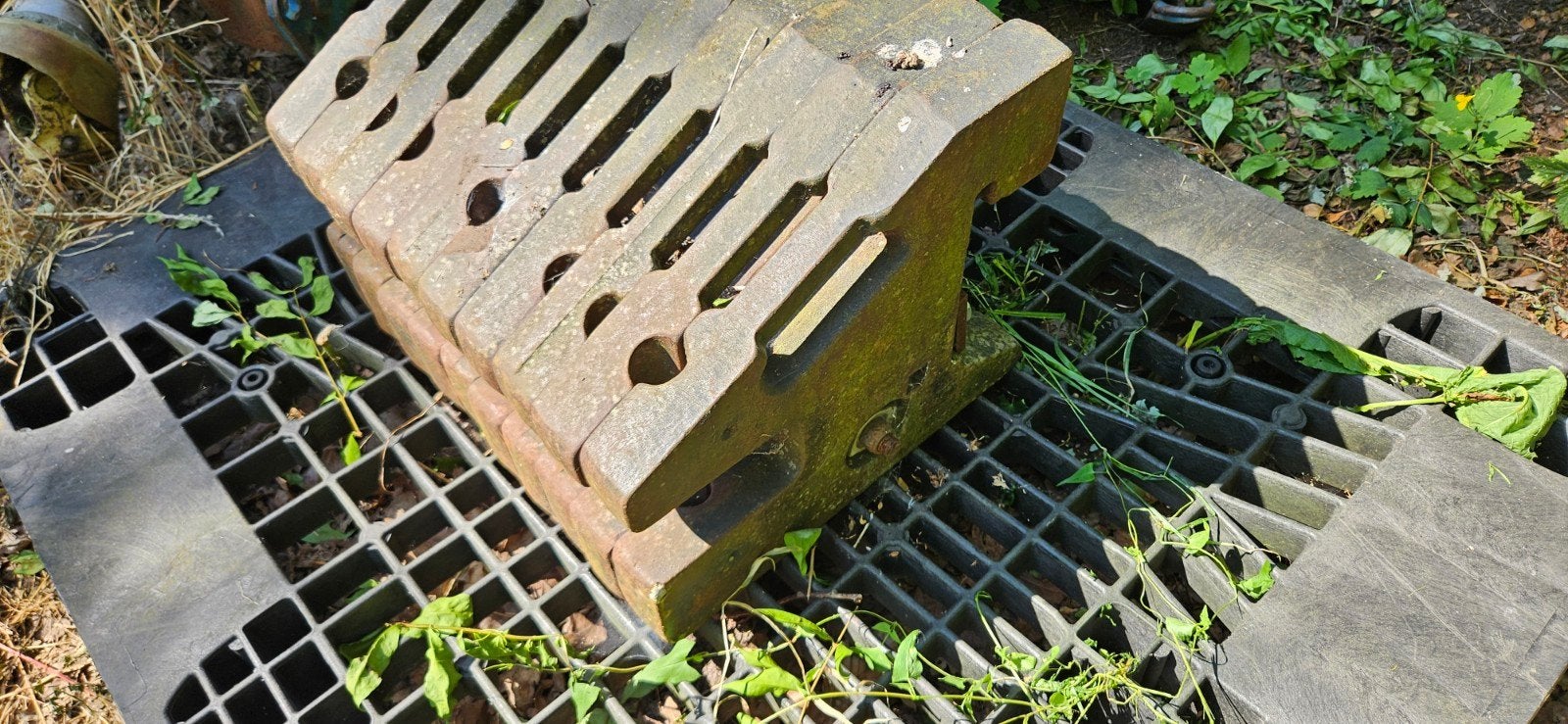 Universele frontgewichten 250kg, Ophalen