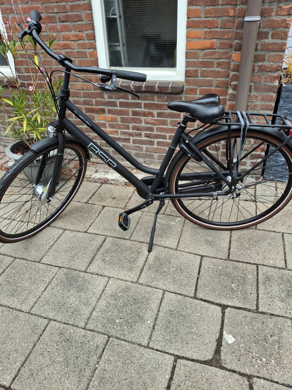dames fiets merk bsp, 47 tot 50 cm, Versnellingen, Zo goed als nieuw, Trommelrem