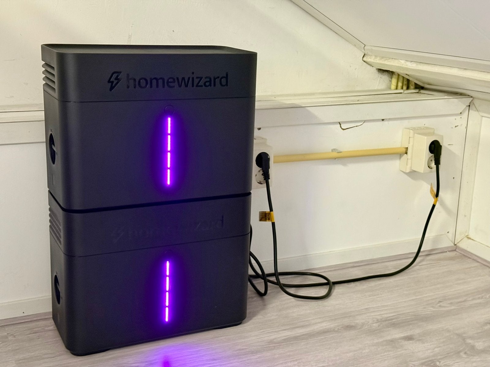 Homewizard Plug In batterij 2 stuks beschikbaar, Ophalen, Zo goed als nieuw