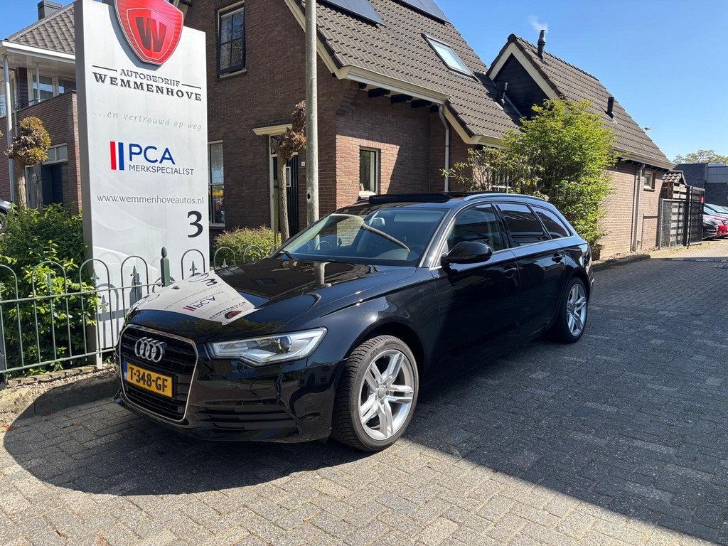 Audi A6 Avant 2.0 TFSI Pro Line Plus Sport int/ Alu Wielen/T, Auto's, Audi, Voorwielaandrijving, Gebruikt, Zwart, 4 cilinders