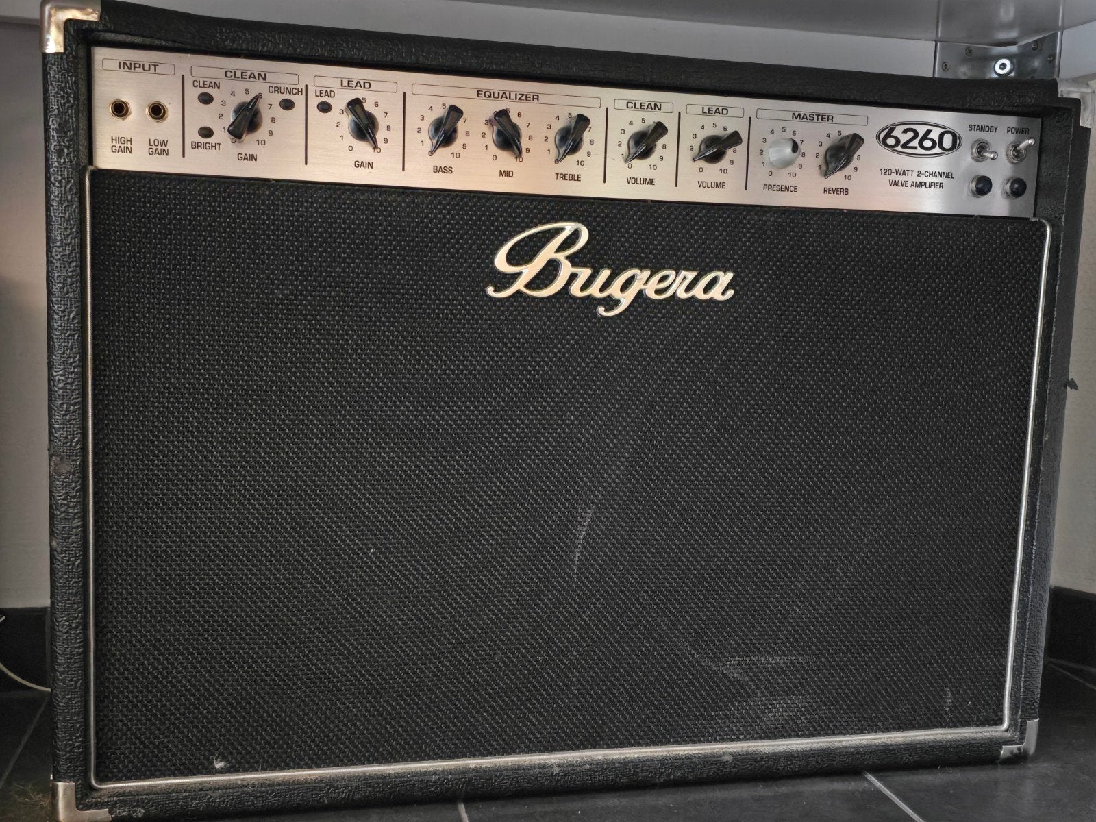 Bugera 6260 120W buizen versterker, Ophalen, Gebruikt, Minder dan 50 watt