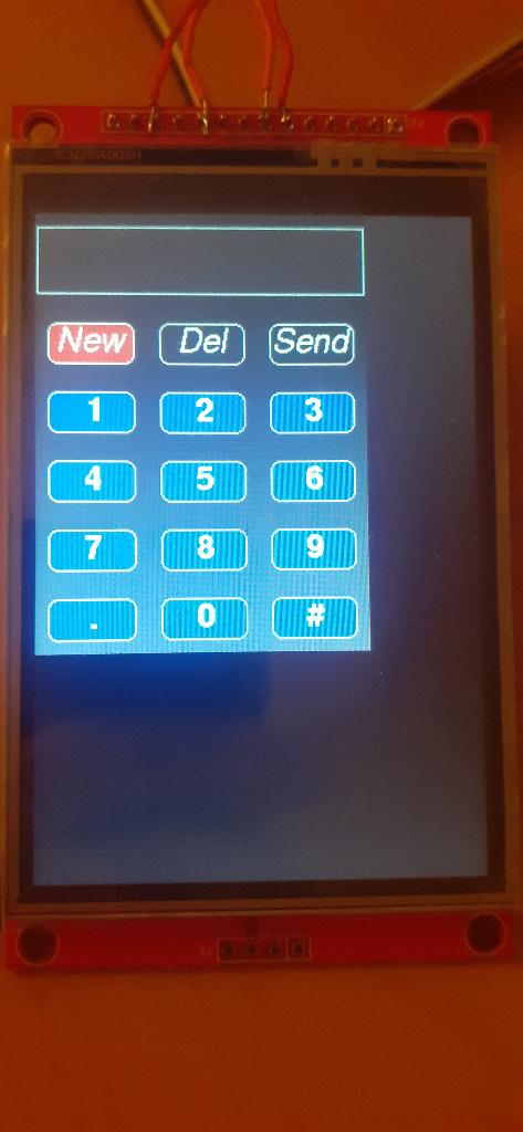 arduino ILI9488 320x480 display met touchscreen en SD card, Ophalen of Verzenden, Nieuw