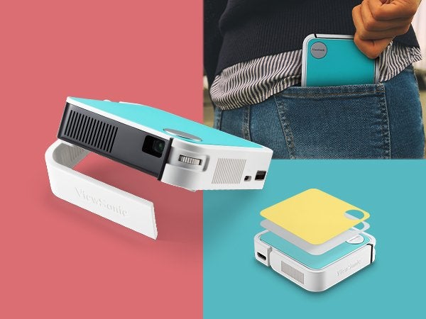 ViewSonic M1 mini Plus Smart Pocket Cinema Projector, Ophalen of Verzenden, Zo goed als nieuw, LED, Overige resoluties