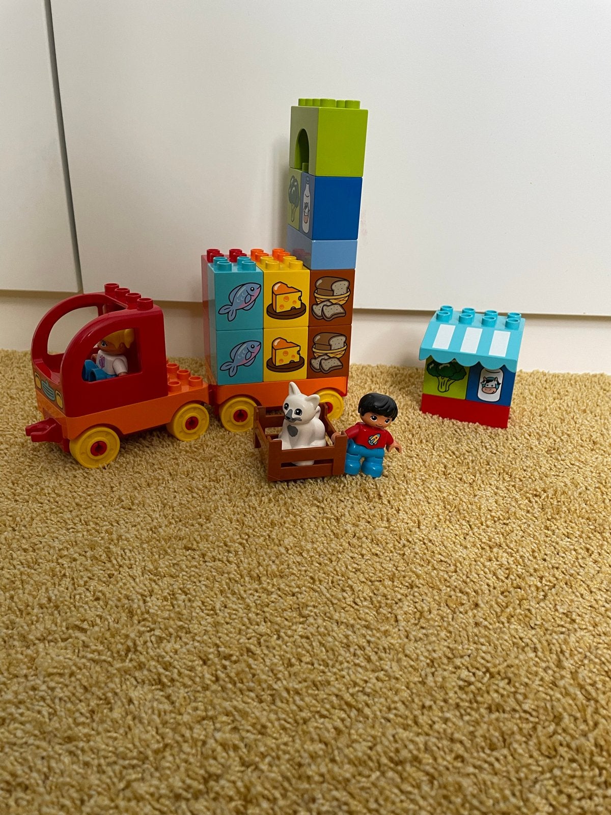 Lego Duplo Mijn Eerste Supermarkt - Complete Set, Overige thema's, Ophalen of Verzenden, Zo goed als nieuw, Compleet
