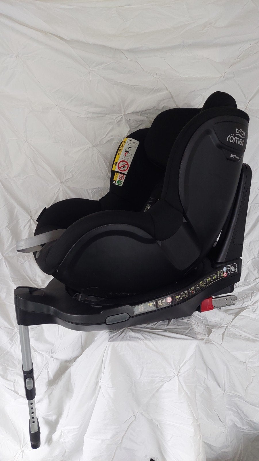Britax Römer Dualfix M i-Size Autokinderstoel - Zwart, Kinderen en Baby's, Autostoeltjes, Romer, Verstelbare rugleuning, Gebruikt
