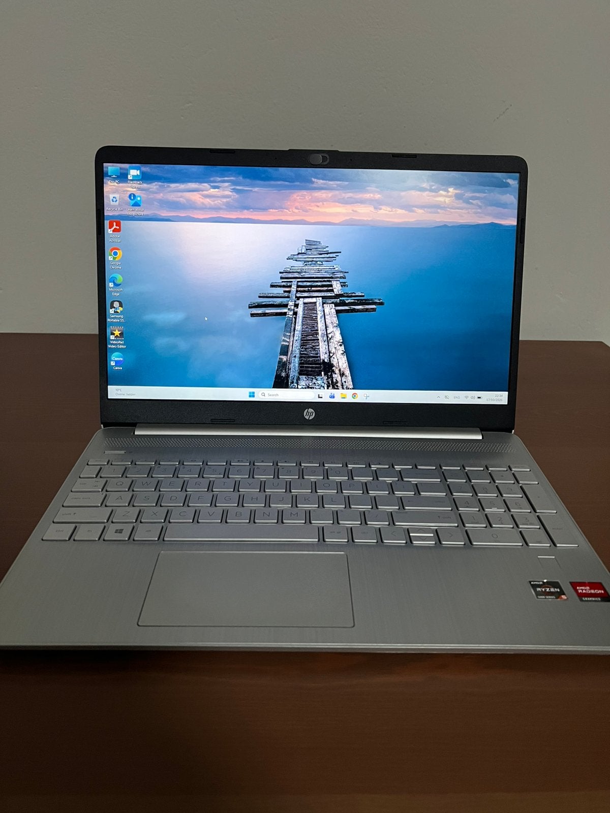 HP Laptop 15,6 inch – Ryzen 5 – 8GB RAM – zo goed als nieuw, Computers en Software, Ophalen, Zo goed als nieuw, 8 GB, SSD
