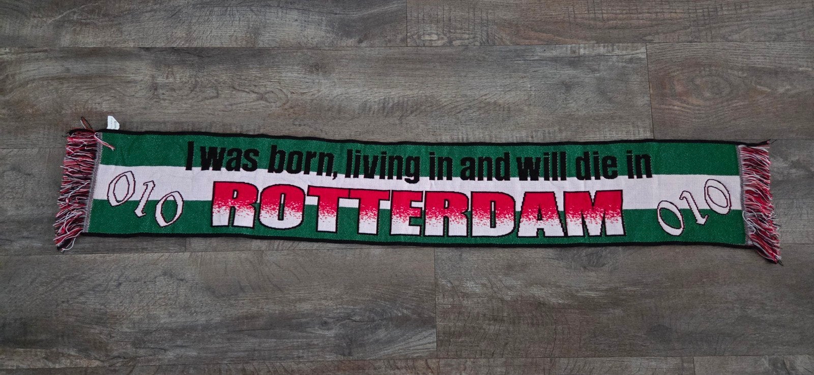 Sjaal Feyenoord Rotterdam, Verzamelen, Sportartikelen en Voetbal, Ophalen of Verzenden, Zo goed als nieuw, Feyenoord, Vaantje of Sjaal