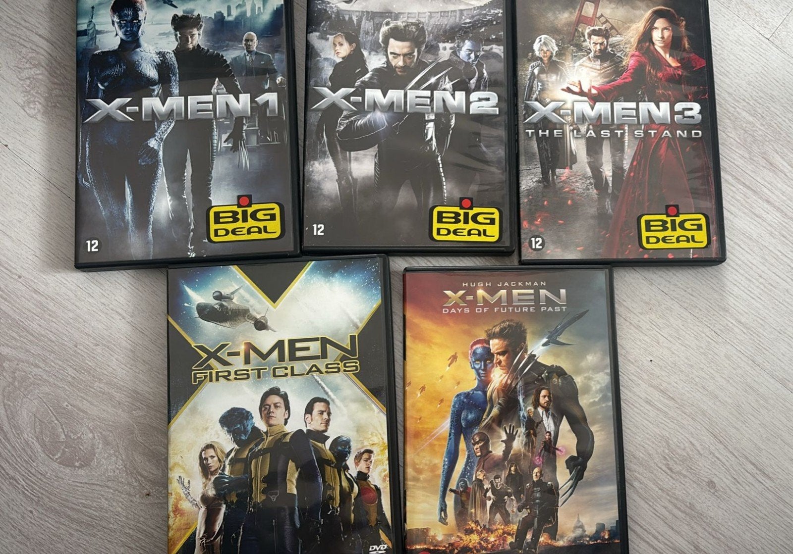 X-Men Filmcollectie - 5 DVD's, Cd's en Dvd's, Vanaf 12 jaar, Ophalen of Verzenden, Gebruikt, Actiethriller