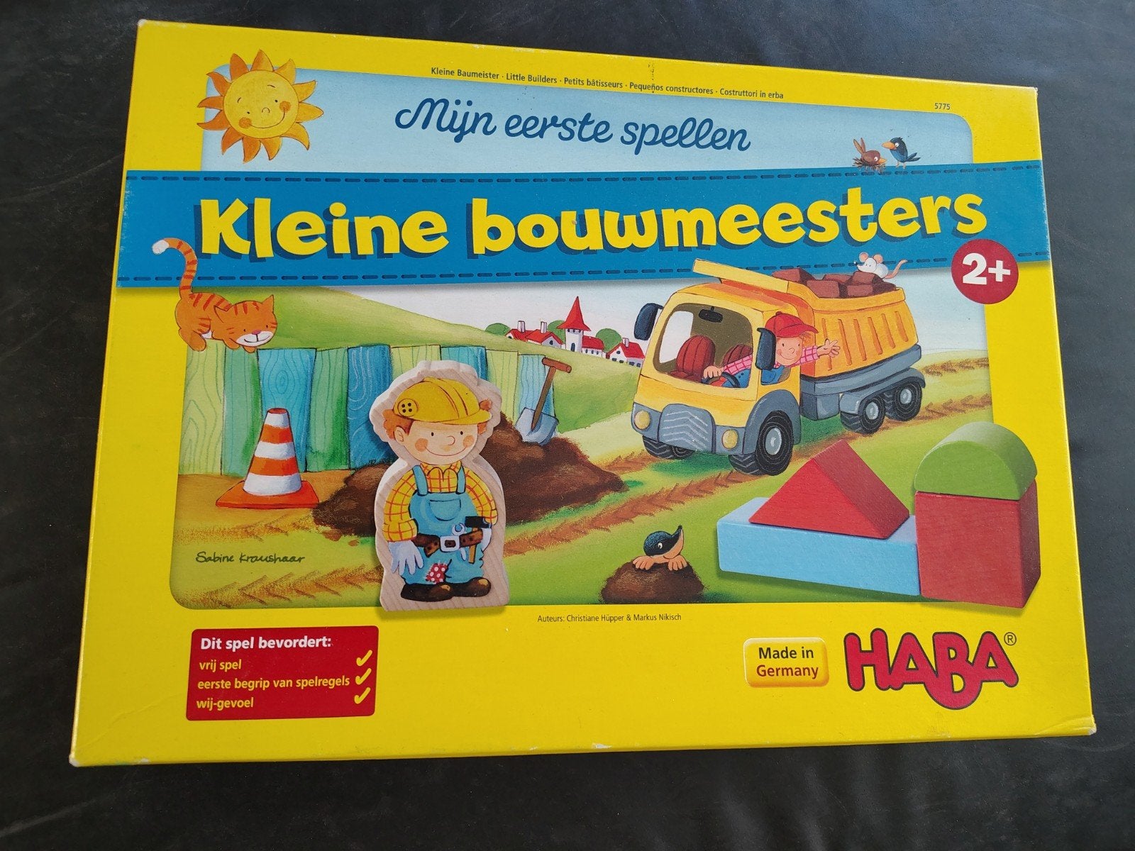Haba kleine bouwmeesters spel, Kinderen en Baby's, Speelgoed | Kinderpuzzels, Ophalen, 10 tot 50 stukjes