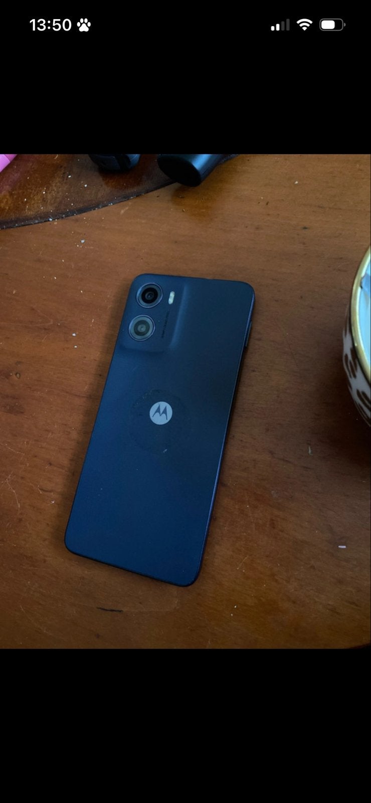 Motorola Moto E13 - Zo goed als nieuw, Ophalen, Overige modellen, Zwart, Touchscreen