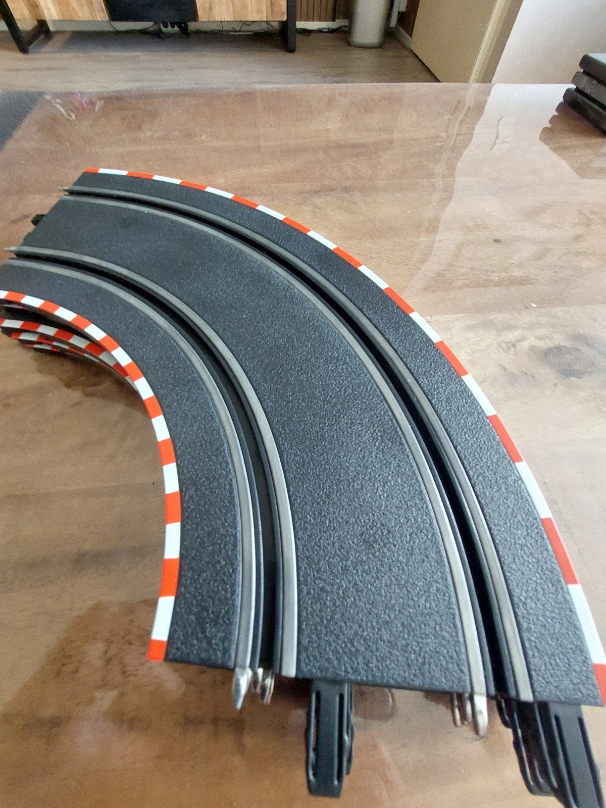 6 bochten Carrera racebaan onderdelen, Ophalen of Verzenden, Gebruikt, Elektrisch, Carrera